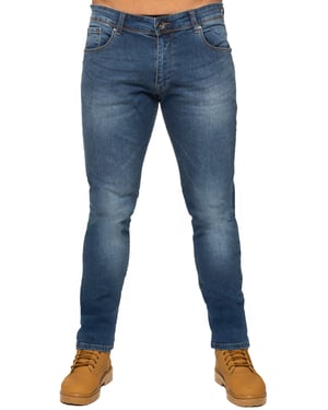 Enzo Men's Slim Stretch Denim Jeans